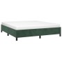 Estructura de cama de terciopelo verde 160x200 cm de vidaXL, Camas y somieres - Ref: Foro24-347333, Precio: 146,43 €, Descuen...