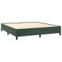 Estructura de cama de terciopelo verde 160x200 cm de vidaXL, Camas y somieres - Ref: Foro24-347333, Precio: 133,58 €, Descuen...