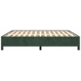 Estructura de cama de terciopelo verde 160x200 cm de vidaXL, Camas y somieres - Ref: Foro24-347333, Precio: 146,43 €, Descuen...