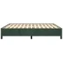 Estructura de cama de terciopelo verde 160x200 cm de vidaXL, Camas y somieres - Ref: Foro24-347333, Precio: 133,58 €, Descuen...