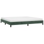 Bettgestell aus grünem Samt, 200 x 200 cm von vidaXL, Betten und Lattenroste - Ref: Foro24-346997, Preis: 107,91 €, Rabatt: %