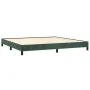 Estructura de cama de terciopelo verde 200x200 cm de vidaXL, Camas y somieres - Ref: Foro24-346997, Precio: 112,54 €, Descuen...