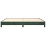 Bettgestell aus grünem Samt, 200 x 200 cm von vidaXL, Betten und Lattenroste - Ref: Foro24-346997, Preis: 107,91 €, Rabatt: %