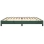 Estructura de cama de terciopelo verde 200x200 cm de vidaXL, Camas y somieres - Ref: Foro24-346997, Precio: 112,54 €, Descuen...