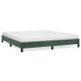 Bettgestell aus grünem Samt, 160 x 200 cm von vidaXL, Betten und Lattenroste - Ref: Foro24-346985, Preis: 108,25 €, Rabatt: %