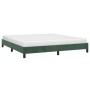Bettgestell aus grünem Samt, 160 x 200 cm von vidaXL, Betten und Lattenroste - Ref: Foro24-346985, Preis: 108,25 €, Rabatt: %