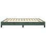 Bettgestell aus grünem Samt, 160 x 200 cm von vidaXL, Betten und Lattenroste - Ref: Foro24-346985, Preis: 108,25 €, Rabatt: %