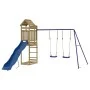 Parque infantil de exterior madera de pino impregnada de vidaXL, Columpios y estructuras de juegos - Ref: Foro24-3156954, Pre...