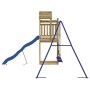 Spielplatz im Freien aus imprägniertem Kiefernholz von vidaXL, Schaukeln und Spielgeräte - Ref: Foro24-3156954, Preis: 351,48...
