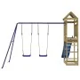 Parque infantil de exterior madera de pino impregnada de vidaXL, Columpios y estructuras de juegos - Ref: Foro24-3156954, Pre...