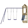 Spielplatz im Freien aus imprägniertem Kiefernholz von vidaXL, Schaukeln und Spielgeräte - Ref: Foro24-3156954, Preis: 351,48...