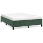 Bettgestell aus grünem Samt, 140 x 190 cm von vidaXL, Betten und Lattenroste - Ref: Foro24-347321, Preis: 121,69 €, Rabatt: %