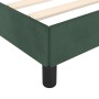 Bettgestell aus grünem Samt, 140 x 190 cm von vidaXL, Betten und Lattenroste - Ref: Foro24-347321, Preis: 121,69 €, Rabatt: %