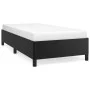Black synthetic leather bed frame 100x200 cm by vidaXL, Beds and slatted bases - Ref: Foro24-347233, Price: 84,16 €, Discount: %