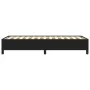Black synthetic leather bed frame 100x200 cm by vidaXL, Beds and slatted bases - Ref: Foro24-347233, Price: 84,16 €, Discount: %