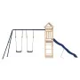 Spielplatz im Freien aus massivem Zirbenholz von vidaXL, Schaukeln und Spielgeräte - Ref: Foro24-3156964, Preis: 320,02 €, Ra...