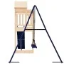 Spielplatz im Freien aus massivem Zirbenholz von vidaXL, Schaukeln und Spielgeräte - Ref: Foro24-3156964, Preis: 320,02 €, Ra...