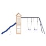 Spielplatz im Freien aus massivem Zirbenholz von vidaXL, Schaukeln und Spielgeräte - Ref: Foro24-3156964, Preis: 325,22 €, Ra...