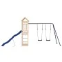 Spielplatz im Freien aus massivem Zirbenholz von vidaXL, Schaukeln und Spielgeräte - Ref: Foro24-3156964, Preis: 320,02 €, Ra...
