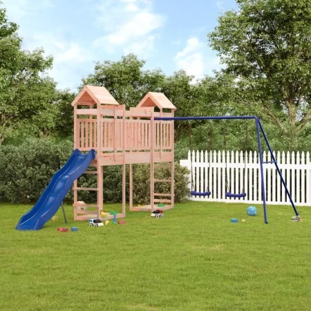 Douglas solid wood outdoor playground by vidaXL, Swings and play structures - Ref: Foro24-3156956, Price: 630,64 €, Discount: %