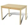 Dining table and 4 natural-color wooden chairs by vidaXL, Furniture sets for kitchens and dining rooms - Ref: Foro24-241220, ...