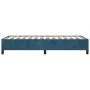 Blauer Samtbettrahmen 90x190 cm von vidaXL, Betten und Lattenroste - Ref: Foro24-347298, Preis: 86,87 €, Rabatt: %