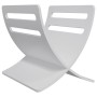 White standing wooden magazine rack by vidaXL, Magazine racks - Ref: Foro24-241219, Price: 27,67 €, Discount: %