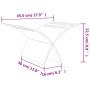 Revistero de madera de pie blanco de vidaXL, Revisteros - Ref: Foro24-241219, Precio: 28,17 €, Descuento: %
