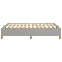 Light gray fabric bed frame 140x200 cm by vidaXL, Beds and slatted bases - Ref: Foro24-347165, Price: 127,38 €, Discount: %