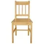 Dining chairs 4 units pine wood by vidaXL, dining chairs - Ref: Foro24-241515, Price: 234,06 €, Discount: %