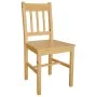 Dining chairs 4 units pine wood by vidaXL, dining chairs - Ref: Foro24-241515, Price: 234,06 €, Discount: %
