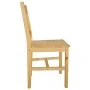Dining chairs 4 units pine wood by vidaXL, dining chairs - Ref: Foro24-241515, Price: 234,06 €, Discount: %