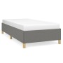 Dark gray fabric bed frame 80x200 cm by vidaXL, Beds and slatted bases - Ref: Foro24-347118, Price: 106,53 €, Discount: %