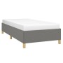 Dark gray fabric bed frame 80x200 cm by vidaXL, Beds and slatted bases - Ref: Foro24-347118, Price: 106,53 €, Discount: %