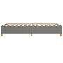 Dark gray fabric bed frame 80x200 cm by vidaXL, Beds and slatted bases - Ref: Foro24-347118, Price: 106,53 €, Discount: %