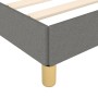 Dark gray fabric bed frame 80x200 cm by vidaXL, Beds and slatted bases - Ref: Foro24-347118, Price: 106,53 €, Discount: %