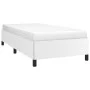 White synthetic leather bed frame 90x200 cm by vidaXL, Beds and slatted bases - Ref: Foro24-347228, Price: 98,59 €, Discount: %