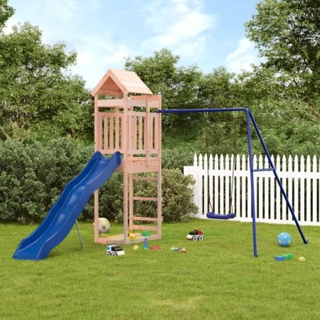 Douglas solid wood outdoor playground by vidaXL, Swings and play structures - Ref: Foro24-3156950, Price: 304,45 €, Discount: %