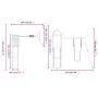 Douglas-Massivholz-Außenspielplatz von vidaXL, Schaukeln und Spielgeräte - Ref: Foro24-3156950, Preis: 308,14 €, Rabatt: %