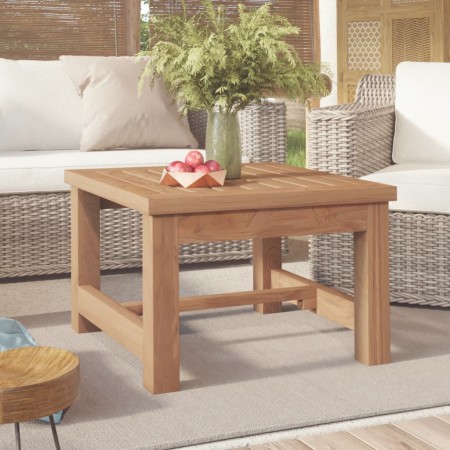Solid teak wood coffee table 45x45x30 cm by vidaXL, Coffee table - Ref: Foro24-340751, Price: 68,90 €, Discount: %