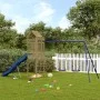 Outdoor playground made of impregnated pine wood by vidaXL, Swings and play structures - Ref: Foro24-3156966, Price: 352,52 €...