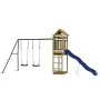 Outdoor playground made of impregnated pine wood by vidaXL, Swings and play structures - Ref: Foro24-3156966, Price: 352,52 €...