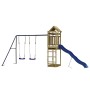 Spielplatz im Freien imprägniertes Kiefernholz von vidaXL, Schaukeln und Spielgeräte - Ref: Foro24-3156966, Preis: 356,78 €, ...