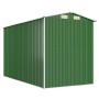 Grüner Gartenschuppen aus verzinktem Stahl, 192 x 357 x 223 cm von vidaXL, Schuppen - Ref: Foro24-3147429, Preis: 517,48 €, R...