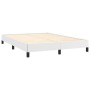 Bettgestell aus weißem Kunstleder, 140 x 200 cm von vidaXL, Betten und Lattenroste - Ref: Foro24-346905, Preis: 112,14 €, Rab...