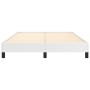 Bettgestell aus weißem Kunstleder, 140 x 200 cm von vidaXL, Betten und Lattenroste - Ref: Foro24-346905, Preis: 112,14 €, Rab...