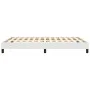 White synthetic leather bed frame 140x200 cm by vidaXL, Beds and slatted bases - Ref: Foro24-346905, Price: 107,93 €, Discoun...
