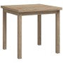 Solid teak wood side table 45x45x45 cm by vidaXL, Side tables - Ref: Foro24-340745, Price: 55,55 €, Discount: %