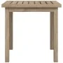 Solid teak wood side table 45x45x45 cm by vidaXL, Side tables - Ref: Foro24-340745, Price: 54,56 €, Discount: %