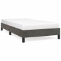 Dark gray velvet bed frame 90x190 cm by vidaXL, Beds and slatted bases - Ref: Foro24-346947, Price: 82,46 €, Discount: %